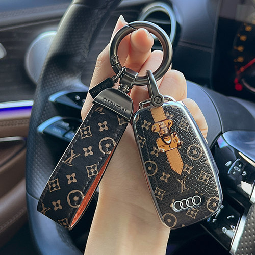 奥迪钥匙套气质设计简约款