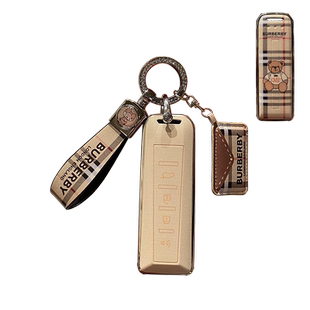 适用长城魏派钥匙套摩卡奢侈女包玛奇朵拿铁DHT扣VV7/VV6/VV5男壳