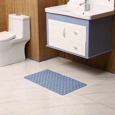 好货Bathroom strong anti-slip mat refreshing shower mat PVC