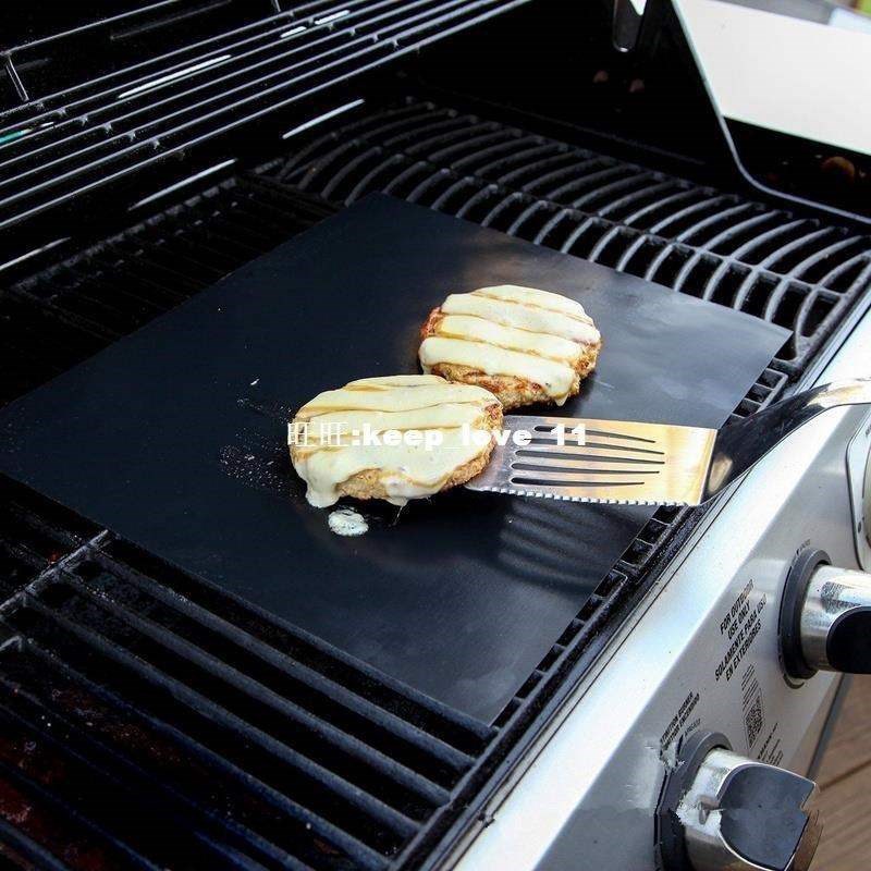 PTFE Non-stick BBQ Grill Mat Barbecue Baking Liners Reusab
