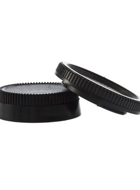 极速1pcs 58*22mm mCamera Plastic Body Cap + Rear Lens Cap Co