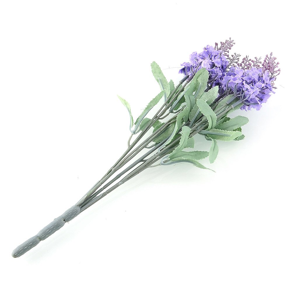 3 Color 10 pcs/lot Head Artificial Lavender Silk Flower Ho