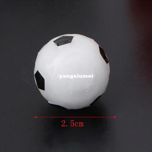 新品3Pcs Soccer Ball Football shape happy birthday caYndle c