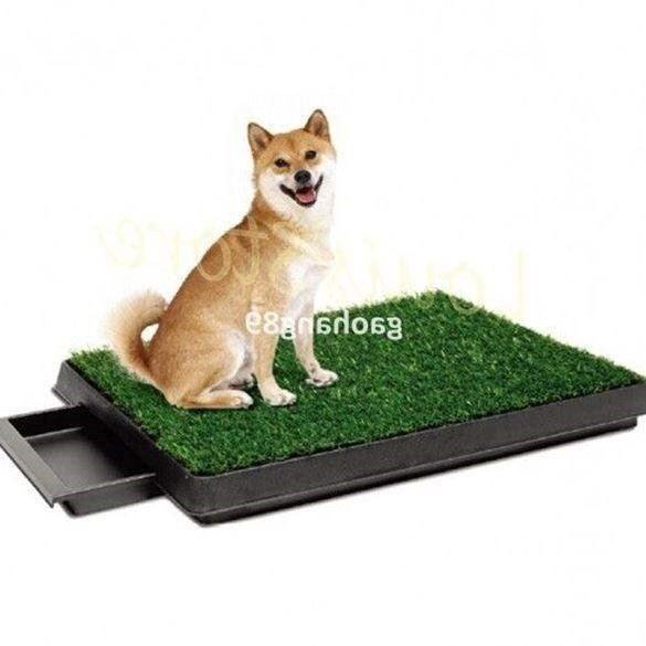 速发pet potty dog training grass pad zoom park patch mat ind