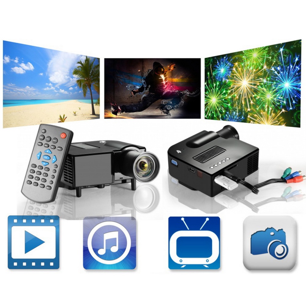 网红PRO HDMI Portable Mini LED Entertainment Projector Home