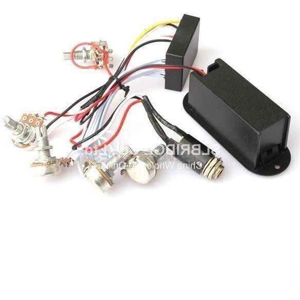 3 Band EQ Preamp Circuit For Bass Pickup Active hv3n