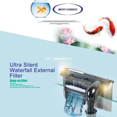 极速3.5W Waterfall Filter for Aquarium Fish PTurtle Tank Ext