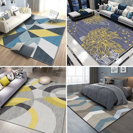 Nordic carpet living room tea table simple modern sofa