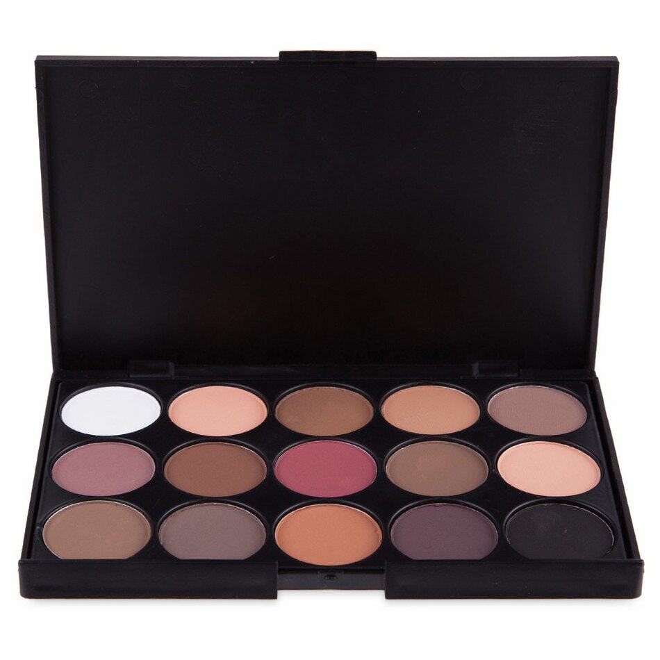 极速Newest Natukral 15 Colors Eyeshadow Palette Long Lasting