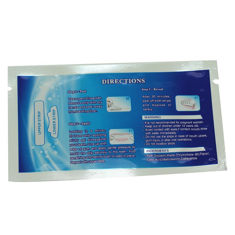 Teeth Whitening Professional Gel Strips Kit 14 Pairs