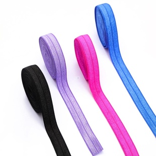 Somlid Color Elastic Yard Band Foldover 15mm FOE 极速5 Shiny