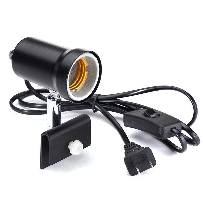 极速US Plug E27 Rotatabsle Heat UVA UVB Lamp 300W Reptile Ce