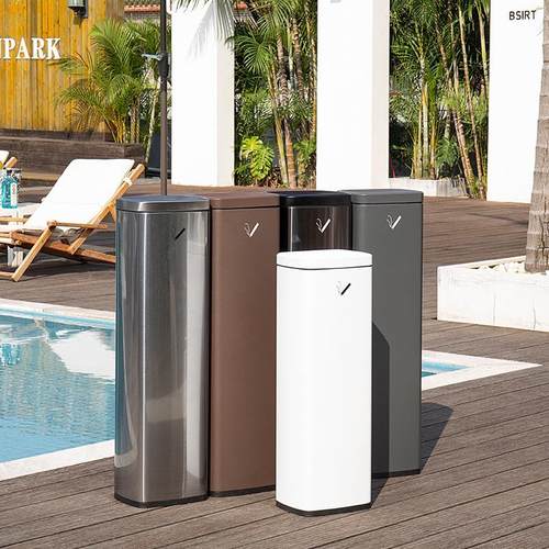 烟蒂户外垃圾桶灭立式室外柱不锈钢落地烟筒烟灰缸商用吸烟区烟头