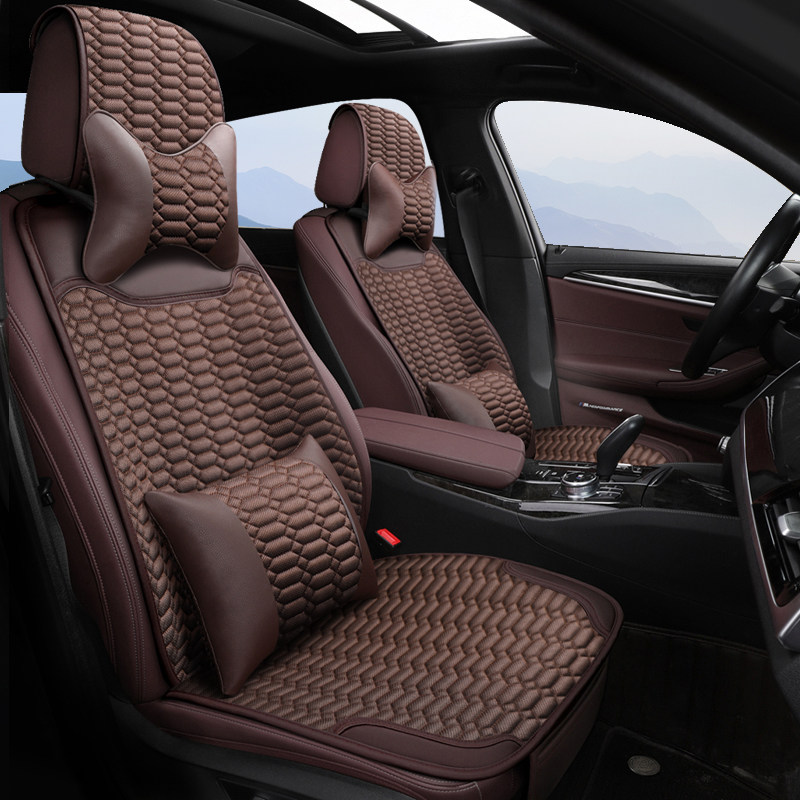 夏季汽车坐垫沃尔沃XC60 S60 S90 xc90 XC40座垫冰丝四季座椅垫子