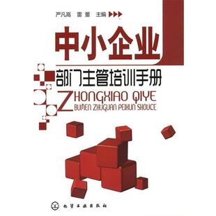 【正版书】 中小企业部门主管培训手册 严凡高,雷蕾　主编 化学工业出版社