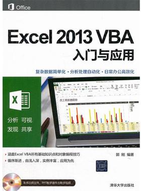 【正版】Excel 2013 VBA入门与应用 郭刚