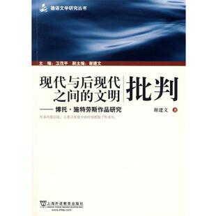 【正版书】 现代与后现代之间的文明批判-博托·施特劳斯作品研究 谢建文 著 上海外语教育出版社