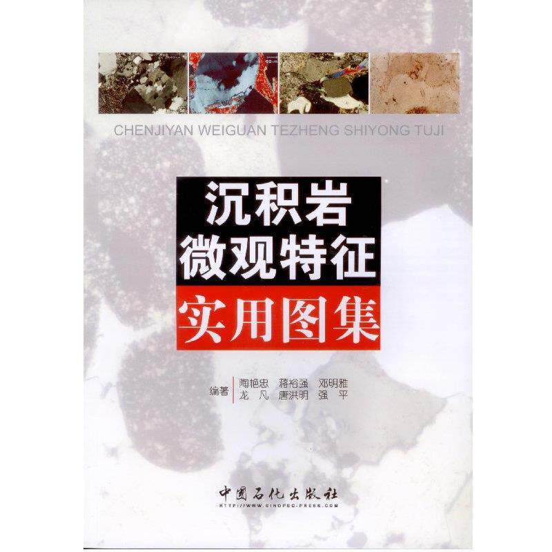 【正版】沉积岩微观特征实用图集 陶艳忠、蒋裕强、邓明