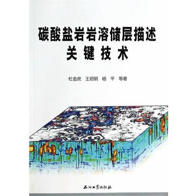 【正版书】 碳酸盐岩岩溶储层描述关键技术 杜金虎,王招明,杨平　等 著 石油工业出版社