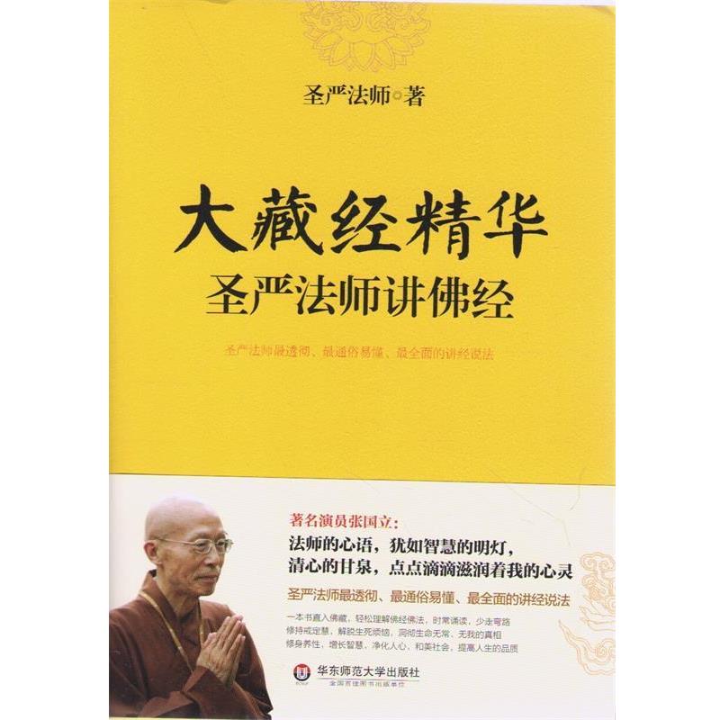 【正版】大藏经精华 圣严法师讲佛经 圣严法师