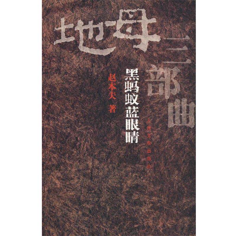 【正版书】 黑蚂蚁蓝眼睛 赵本夫 著 人民文学出版社