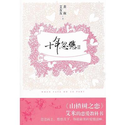 【正版书】 十年忽悠 黄颜艾友友 万卷出版公司