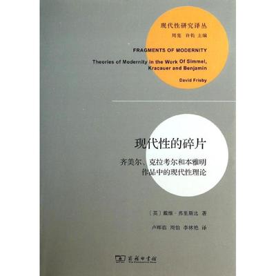 【正版】现代性的碎片-齐美尔克拉考尔和本雅明作品中的现代性理论C2 [英]戴维·弗里斯比