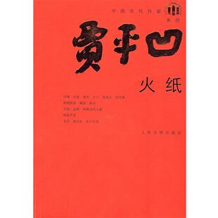 【正版书】 中国当代作家·贾平凹系列-火纸 贾平凹 著 人民文学出版社