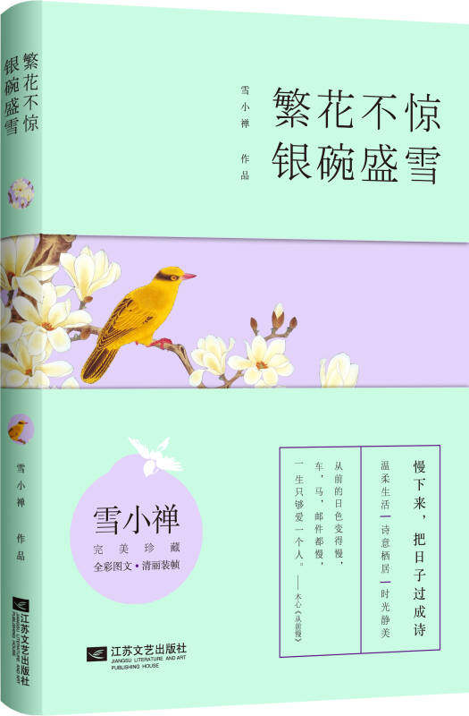 【正版】繁花不惊,银碗盛雪【正版特惠 满额立减】 雪小禅
