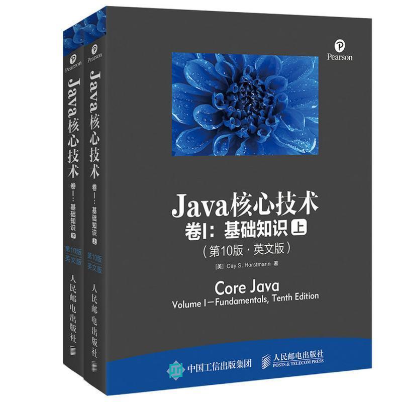 【正版】Java核心技术卷I基础知识第10版英文版下册 [美]凯·S.霍斯特