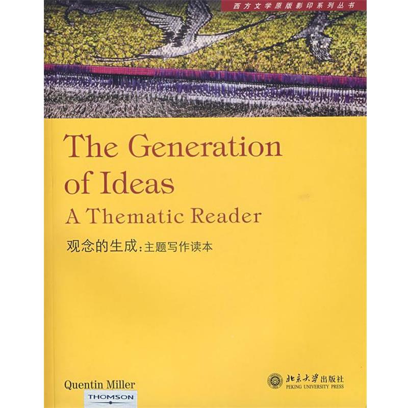 【正版】观念的生成 A Thematic Reader 米勒（Miller,