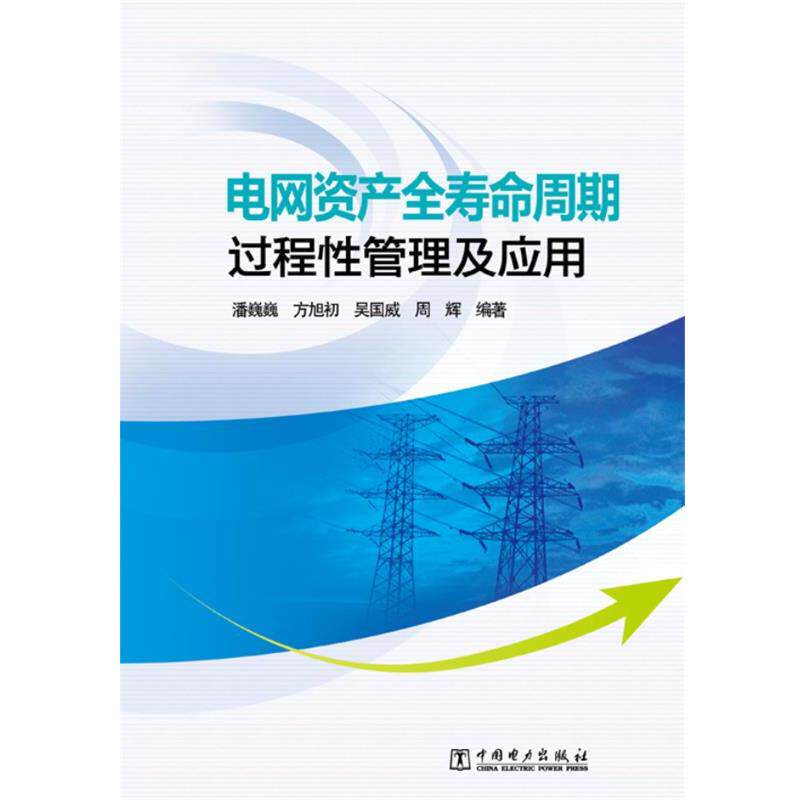 【正版书】 电网资产全寿命周期过程性管理及应用 潘巍巍,方旭初,吴国威,周辉 编著 中国电力出版社