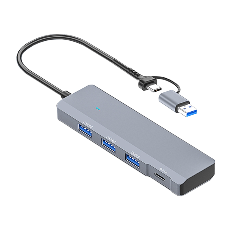USB/Type-C双头四合一扩展坞
