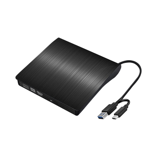适用于苹果联想华硕笔记本台式机电脑外置光驱盒usb3.0便携移动type-c读碟片cd播放外接光盘驱动器dvd刻录取