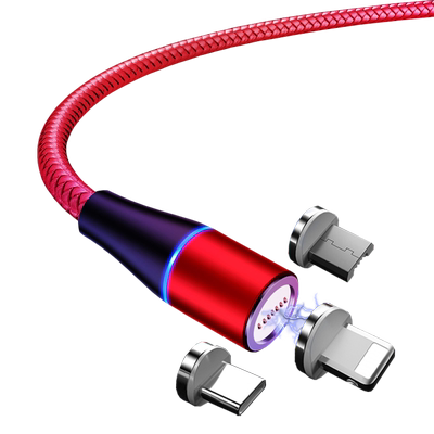 5A快充磁吸编织数据线