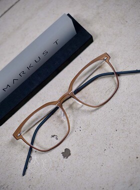 德国眼镜授权markust P1038 618玻璃纤维碳纤维商务个性轻质镜框