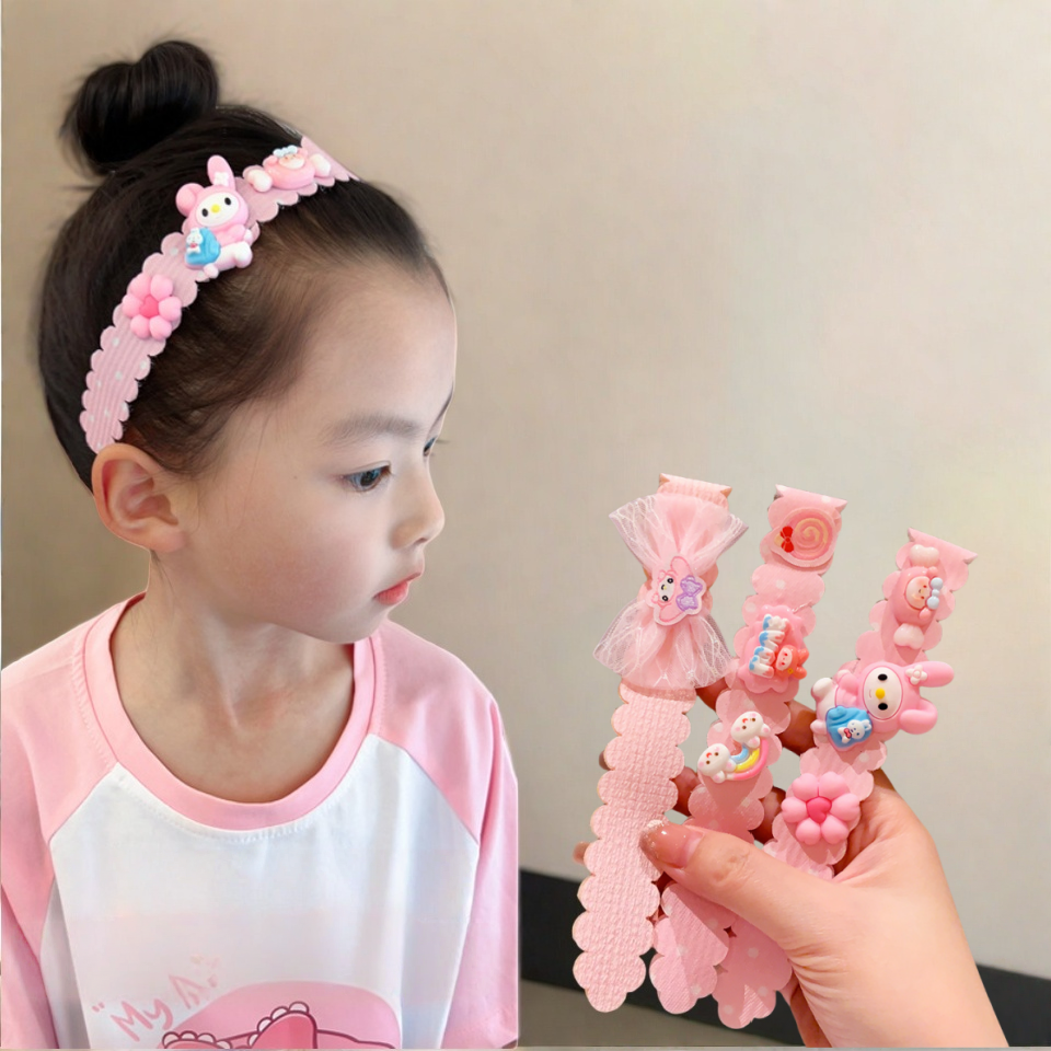 美乐蒂儿童可爱刘海贴碎发贴头饰