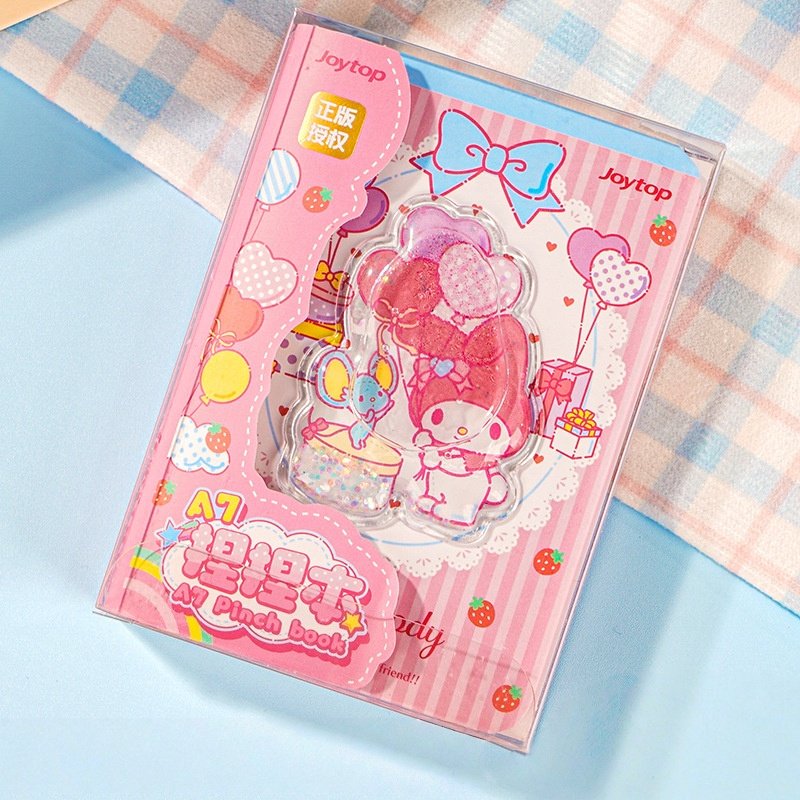 美乐蒂A7捏捏本高颜值手账本创意减压手帐卡通记事本学生日记本新,文具电教/文化用品/商务用品,手帐/日程本/计划本,淘宝优惠券,粉丝福利购,淘宝优惠卷