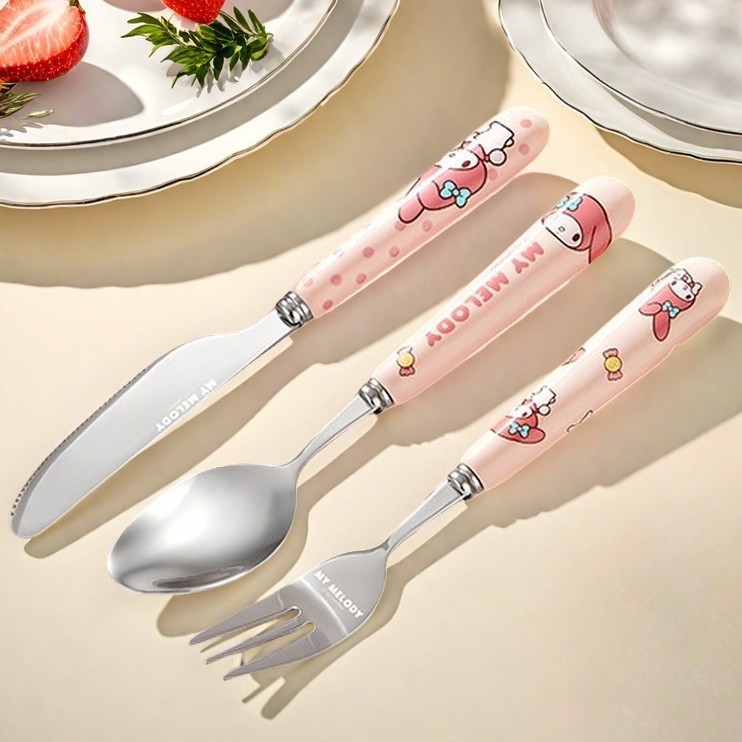 美乐蒂西餐具刀叉吃饭勺