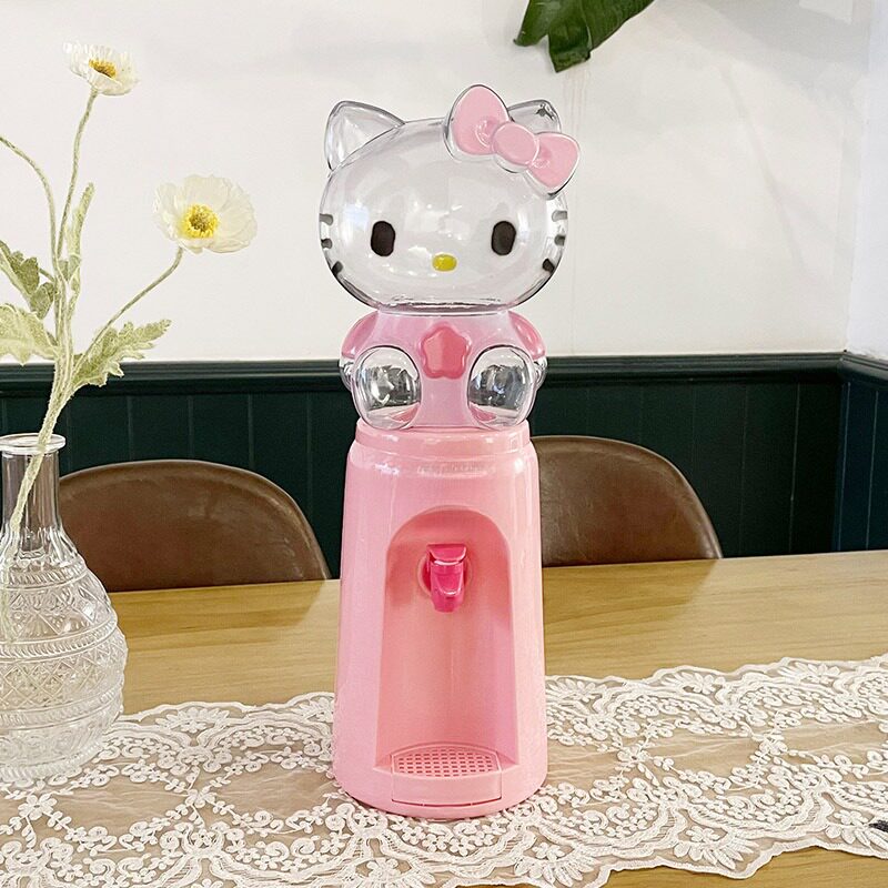 Kitty可爱卡通寝室饮水机小型儿童家用办公桌上学生宿舍不加热桶