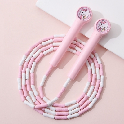 凯蒂猫竹节跳绳儿童用