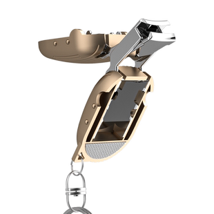 指甲刀便携超小号带折叠指甲剪单个装德国钥匙扣迷你款翻盖指甲钳