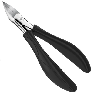 德国新品甲沟专用剪刀进口斜口尖指甲刀单个装鹰嘴钳修脚刀神器炎