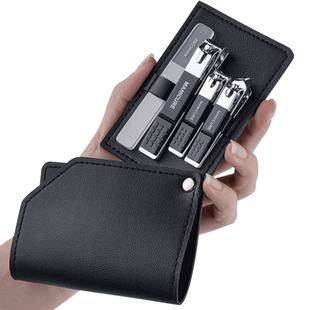 指甲刀套装家用指甲钳德国便携进原装高档男士女口四件指甲剪套餐