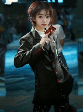 女神异闻录5COS服芳泽霞JK服雨宫莲校服制服二次元游戏漫展服套装