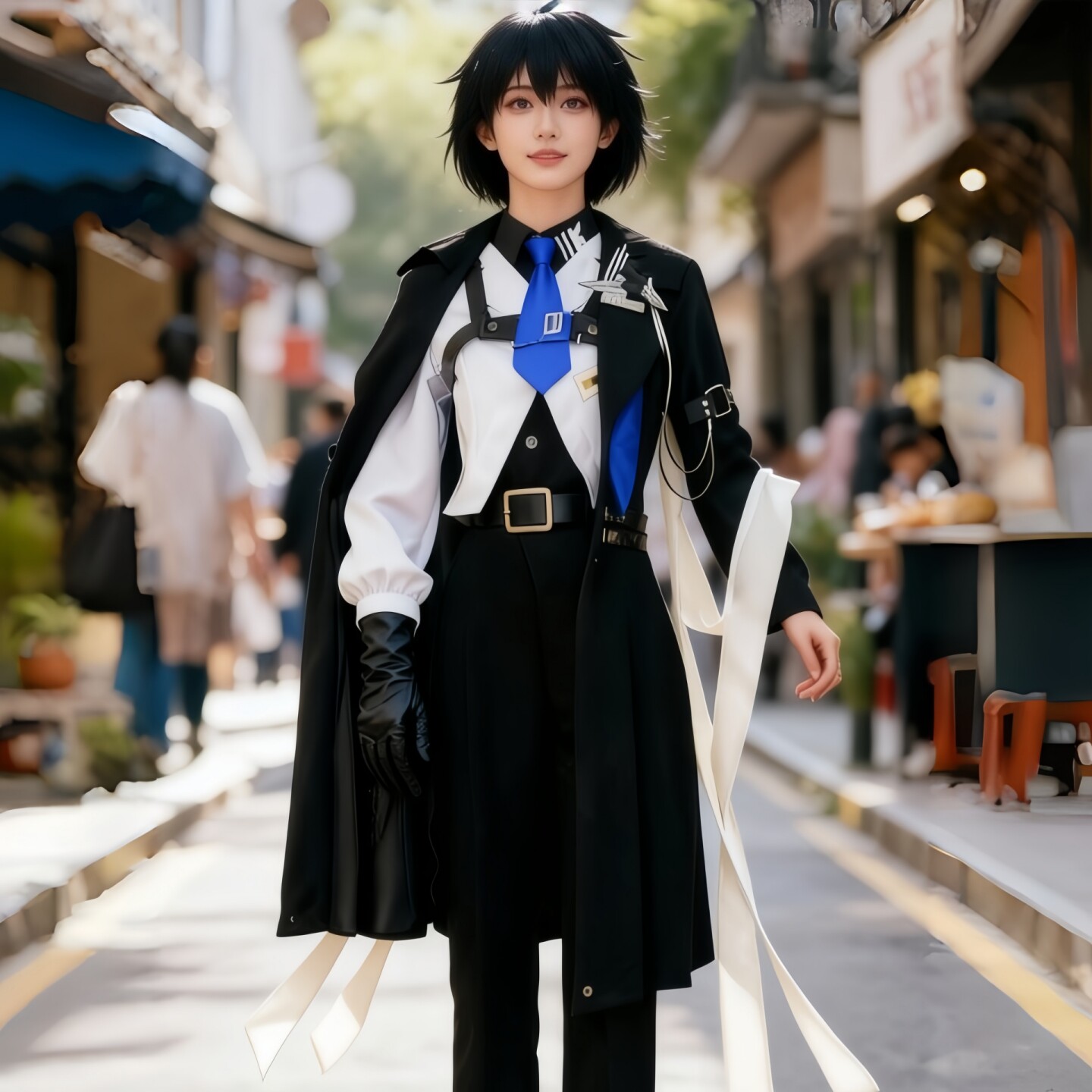 明日方舟逻各斯二次元漫展服套装图片