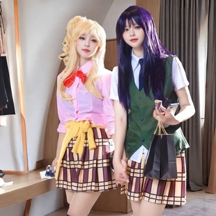 蓝原柚子COSPLAY萝莉漫服套装JK校服citrus柑橘味香气蓝原芽衣COS