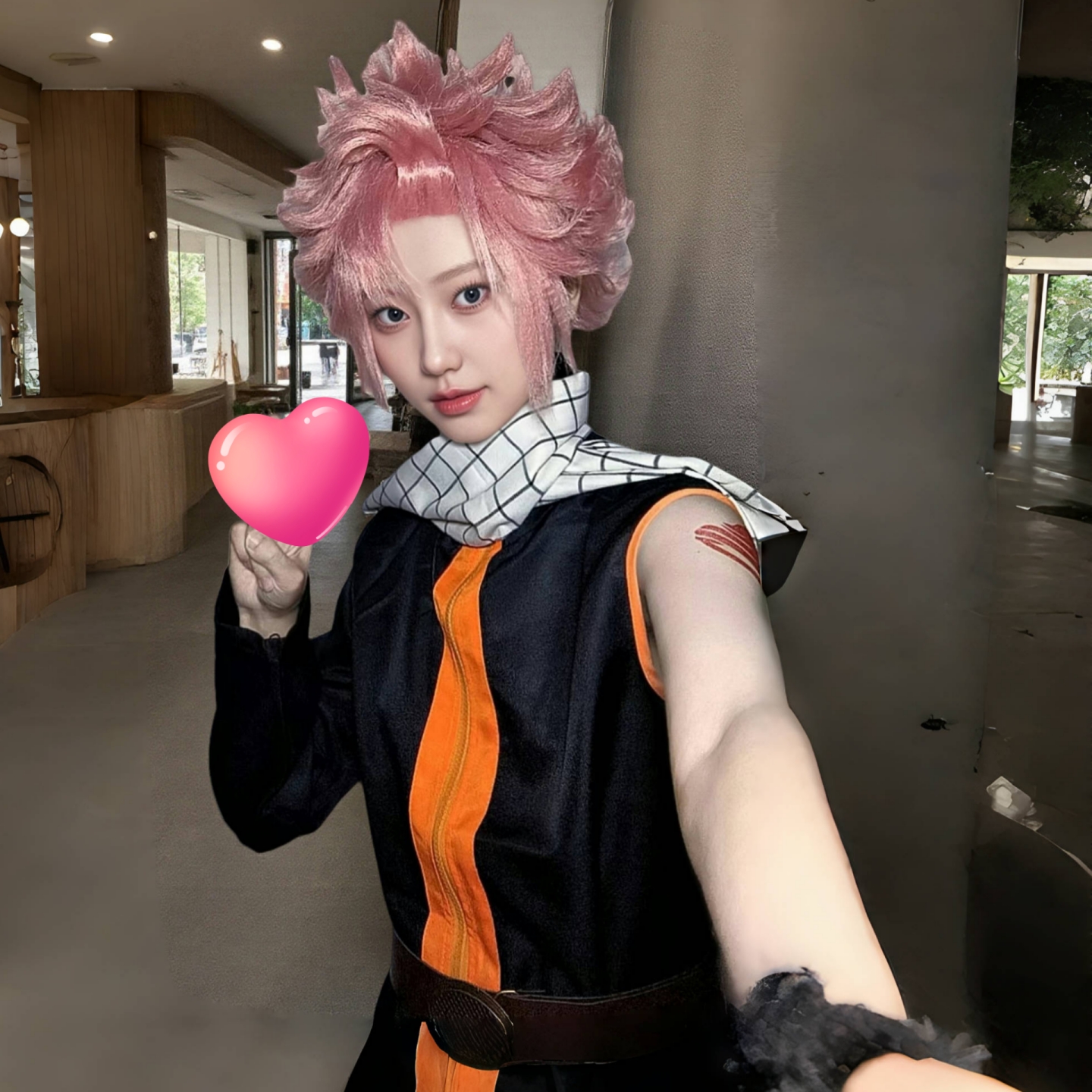 妖精的尾巴纳兹二次元漫展服套装