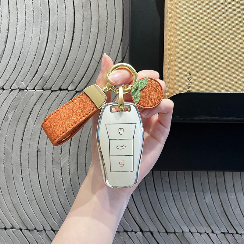大众思皓钥匙套花仙子e50江淮a5车e10x爱跑qx曜x8车钇为3壳女23款
