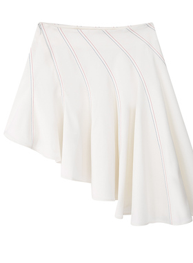 ANGEL CHEN 陈安琪原创设计F20斜裁拼接迷你半裙